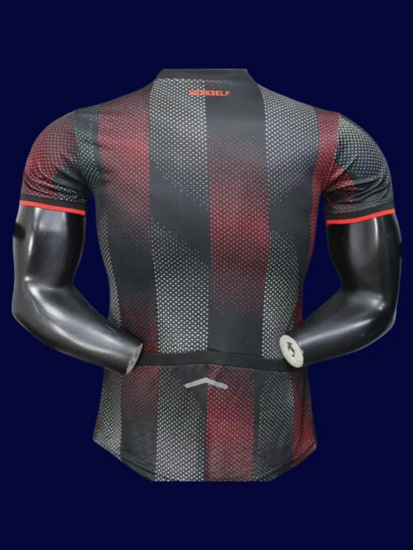 Bayer Leverkusen Home Jersey 25/26 Player Version back with stitched number area.