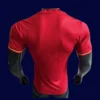 Bayern Munchen red 125th anniversary jersey player version back view