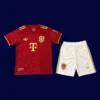 Bayern Munchen red 125th anniversary kids kits front view