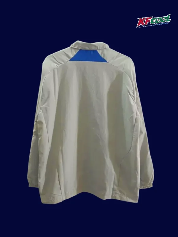 Bayern Munchen 25/26 grey windbreaker back view
