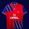 Bayern Munchen home classic retro jersey 1993/95 front vintage red home design