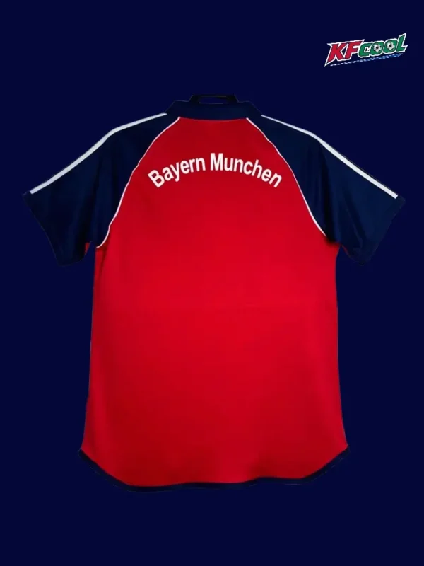 Bayern Munchen 2000/01 home classic retro jersey back view