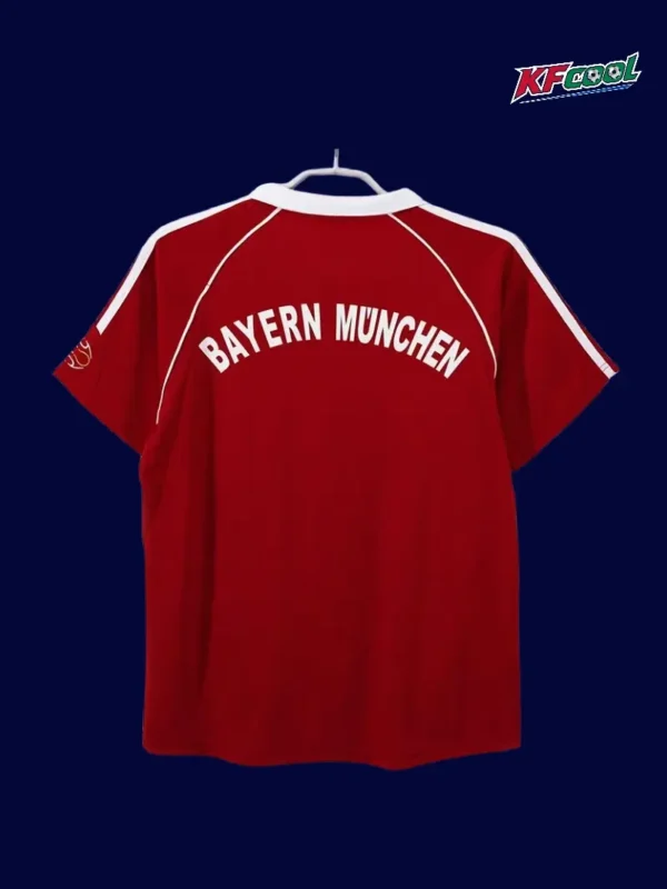 Bayern Munchen 2006/07 home classic retro jersey back view