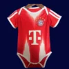 Bayern Munchen home red babysuit infant crawl 25/26 front view