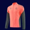 Bayern Munchen orange windbreaker 25/26 fans version front view