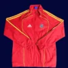 Bayern Munchen red windbreaker 25/26 fans version front view