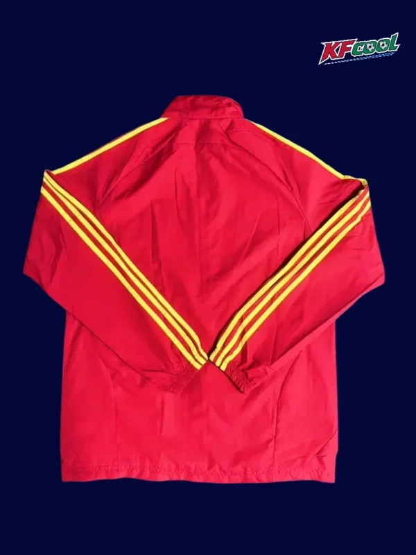 Bayern Munchen 25/26 red windbreaker back view