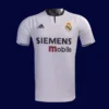 Beckham Real Madrid home white retro jersey front 03/04, high-quality breathable fan classic.