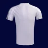 Beckham Real Madrid home white retro jersey back 03/04 with #23, high-quality breathable design.