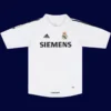 Beckham Real Madrid home white retro jersey front 05/06, high-quality breathable fan classic.