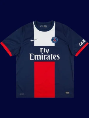 Beckham PSG home retro jersey front 13/14, high-quality breathable fan classic.