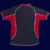Beckham Manchester United third retro jersey back 00/01 with #7, high-quality breathable design.