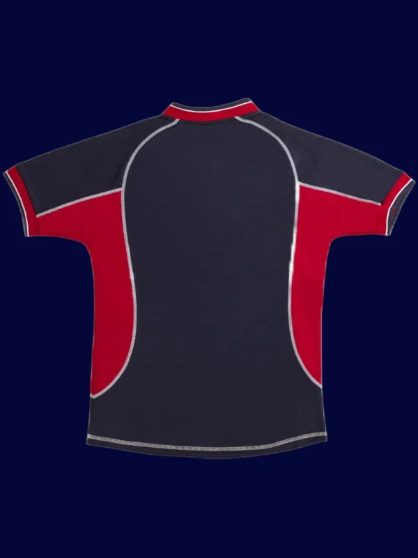 Beckham Manchester United third retro jersey back 00/01 with #7, high-quality breathable design.