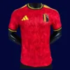 Belgium 26/27 home player jersey front — pro fit, red design