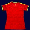 Belgium home red women’s jersey 26/27 back with trim detail