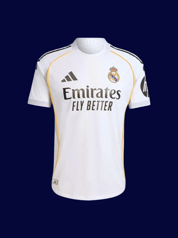 Bellingham 5 Real Madrid Home White Jersey 202526 Player Version1 - KFCool – Football Jerseys & Soccer Kits Store