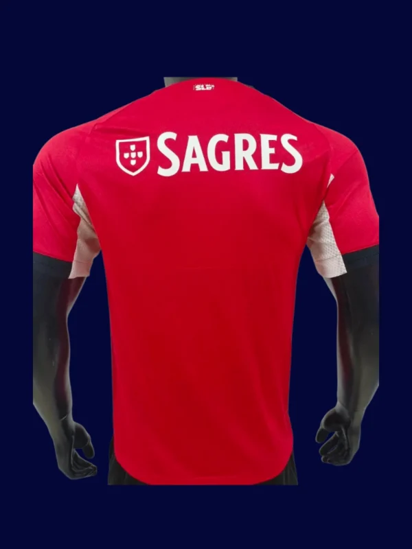 Benfica Home Jersey 25/26 Player Version back player number