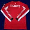 Benfica Home Long Sleeve Jersey 25/26 Fans Version back custom name & number