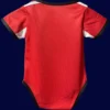 Benfica Home Red Babysuit kits 25/26 back custom number
