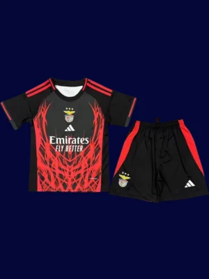 Benfica Special Edition Kids kits 25/26 front lightweight breathable junior football shirt