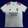 Benfica White Special Edition 25/26 Fans Version front high‑quality breathable lightweight football shirt