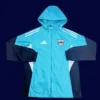 Boca Juniors green windbreaker 25/26 fans version front view