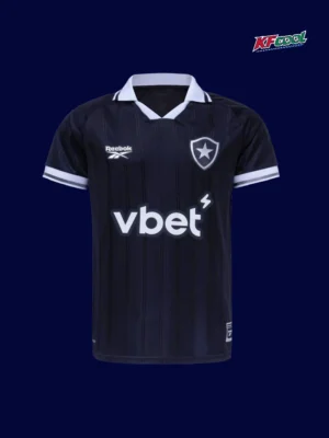 Botafogo away jersey 25/26 fans version front white black design
