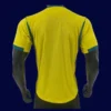 Brazil 26/27 home player jersey back — lightweight performance panel