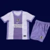 Brighton Away Kids Kits 25/26 front with away palette and small crest.