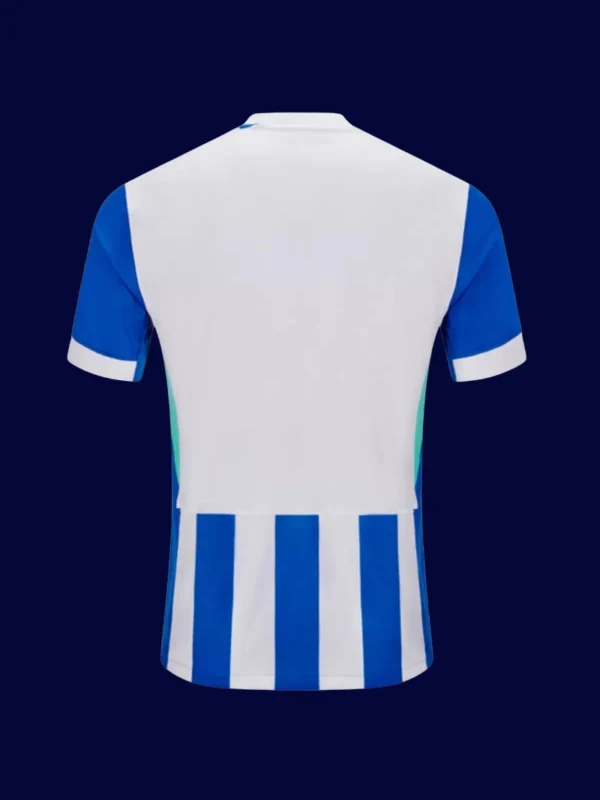 Brighton Home Jersey 25/26 Fans Version back with printed number area.