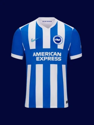 Brighton Home Jersey 25/26 Player Version front with player-cut and club crest.