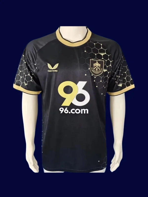 Burnley Third Jersey 25/26 Fans Version front showing alternate third design and crest.