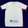 Cagliari Away Jersey 25/26 Fans Version back with printed number area.