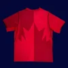 Canada home red jersey 26/27 fans back with collar detail