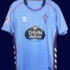 Celta Home Jersey 25/26 Fans Version front with club crest and classic stripes.