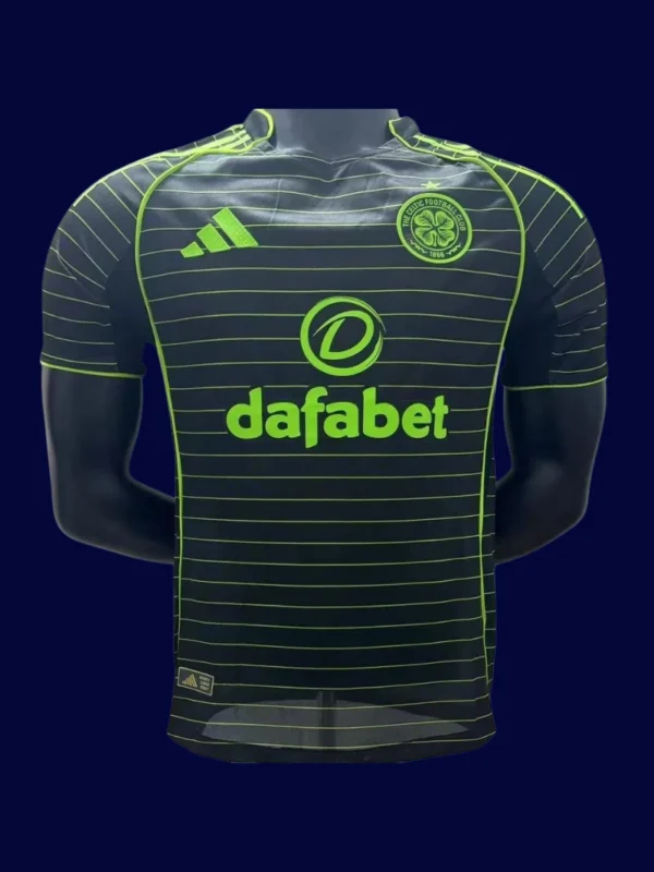 Celtic Glasgow Away Jersey 25/26 Player Version front pro‑grade lightweight performance shirt