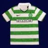Celtic Glasgow home classic retro jersey 2010/12 front green white modern design