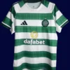 Celtic Glasgow Home Jersey 25/26 Fans Version front collectible high‑quality football top