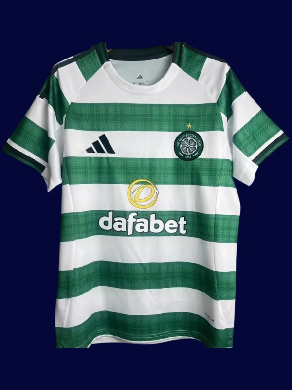 Celtic Glasgow Home Jersey 25/26 Fans Version front collectible high‑quality football top
