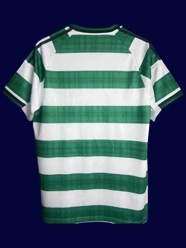 Celtic Glasgow Home Jersey 25/26 Fans Version back custom number