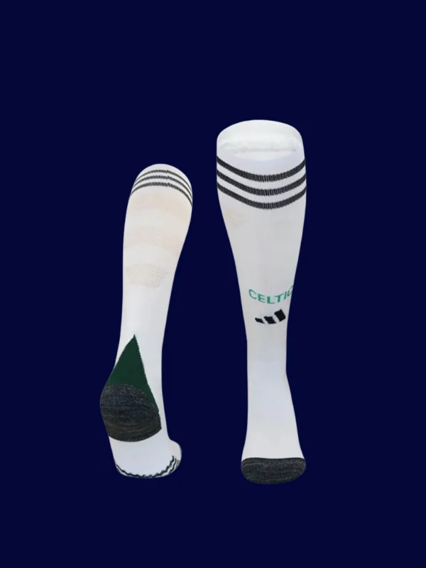Celtic Glasgow Home Sock 25/26 front lightweight breathable football socks