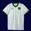 Celtic Glasgow white classic retro jersey 1984/86 front clean white design