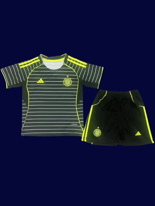 Celtic Special Edition Kids kits 25/26 front lightweight breathable junior football shirt