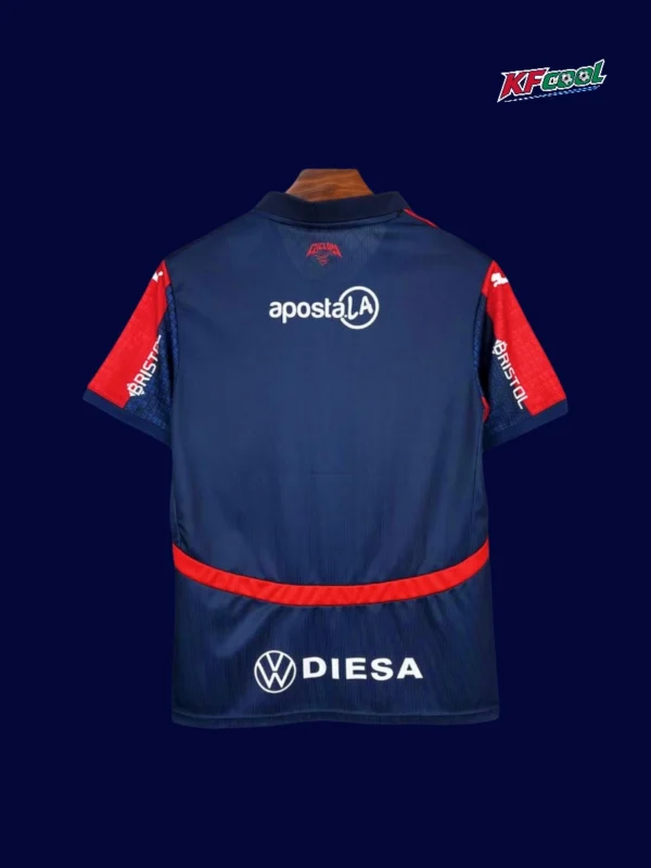 Cerro Porteño 25/26 home jersey back with custom number