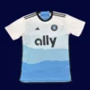 Charlotte home jersey 25/26 fans version front black white stripes