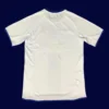 back view of Chelsea away white retro jersey (03/05) showing stitched back for numbers.