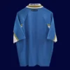 back view of Chelsea home blue retro jersey (97/99) showing stitched back panel.