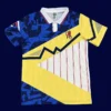 front view of Chelsea retro shirt (1990) with classic crew neck.