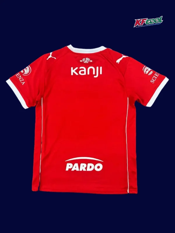 Atlético Independiente 25/26 home jersey back view