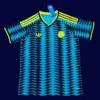 Colombia away blue jersey 26/27 fans front — supporter edition, breathable